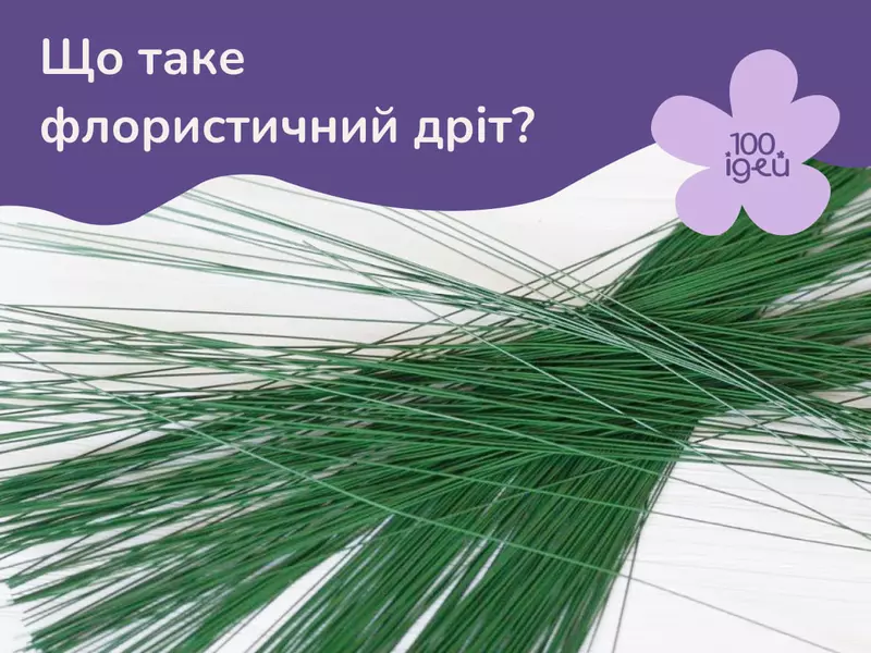 Що таке флористичний дріт?