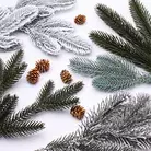 Гілки ялини хвої штучні