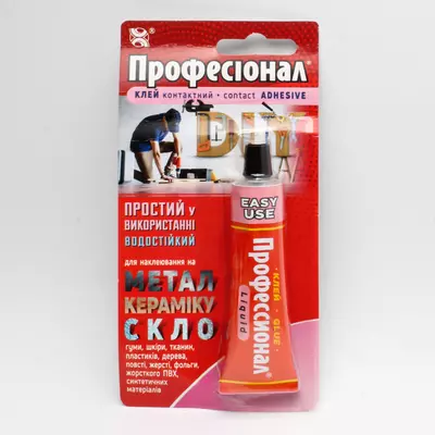 Клей Професіонал 35 мл для металу, кераміки, фарфору