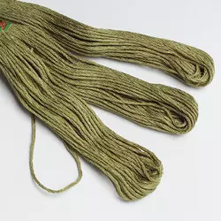 Нитки мулине Peri 8 м, египетский хлопок, хаки