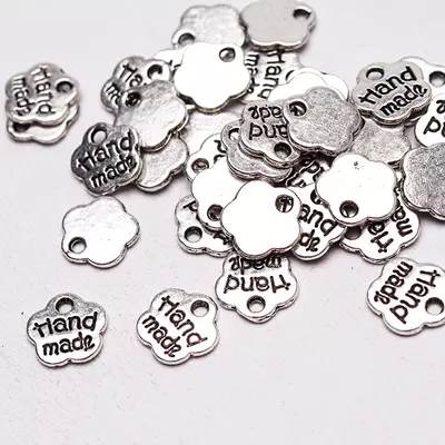Подвеска Hand made 8 см серебро