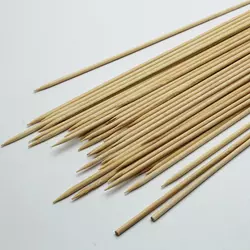 Бамбуковые палочки Шпажки 40 см, толстые 4-5 мм