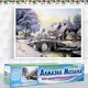 Набір вишивка алмазна 40х50 см Снігова садиба 