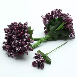 Тычинки баклажановые