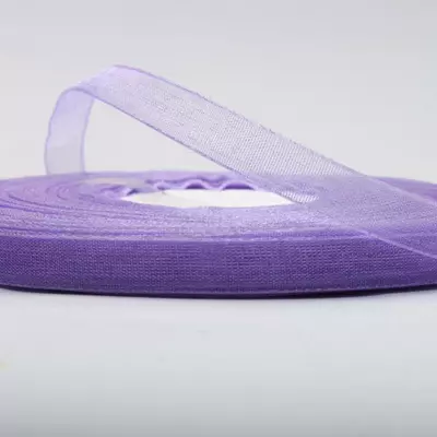 Лента из органзы 0,6 см сиреневая