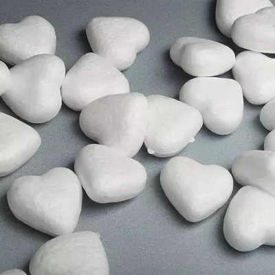 Серце з пінопласту 3,5 см