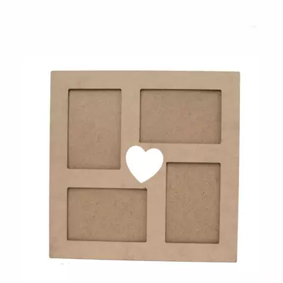 Заготовка для декупажа из МДФ рамка Love 2 35,5х35,5 см