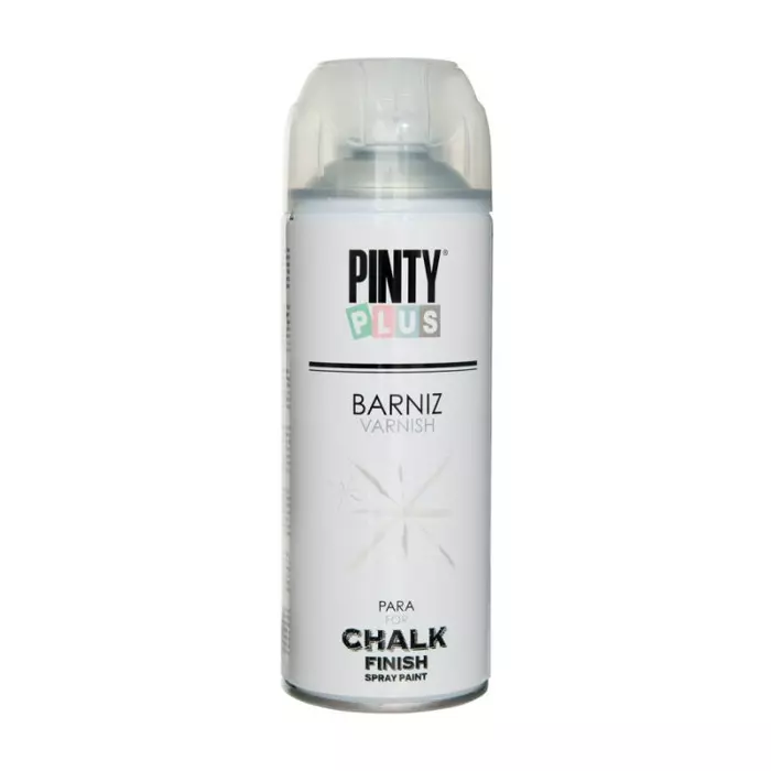 Лак-аерозоль Chalk-finish PINTYPLUS матовий 400 мл 