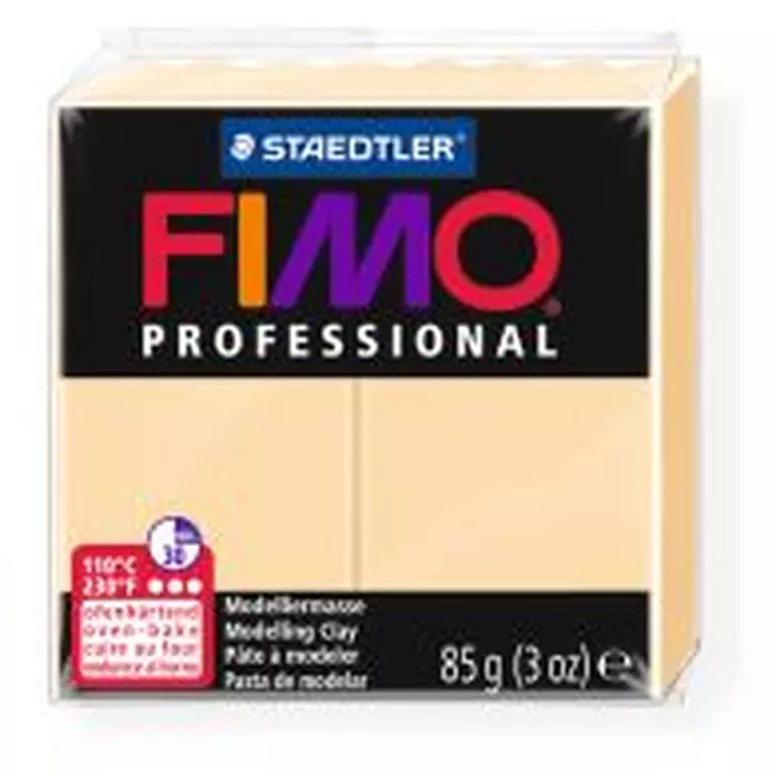 Полімерна глина Fimo Professional 85 г бежева 
