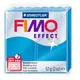 Полимерная глина Fimo Effect 57 г синяя полупрозрачная