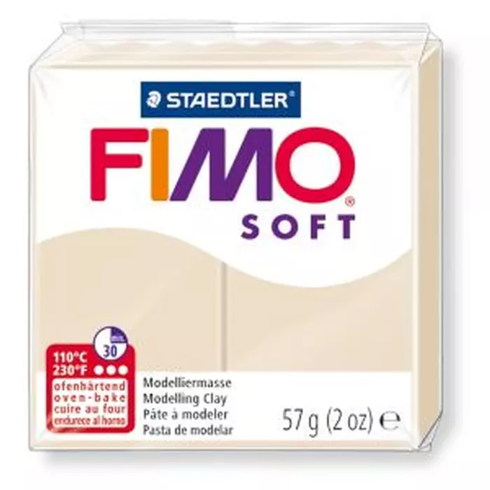 Полімерна глина Fimo Soft 57 г цукру 