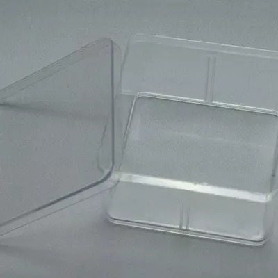Пластиковий контейнер 9х9х5,5 см
