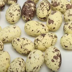 Яйця перепелині з пінопласту H = 3 см жовті