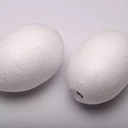 Яйце з пінопласту h=10 см