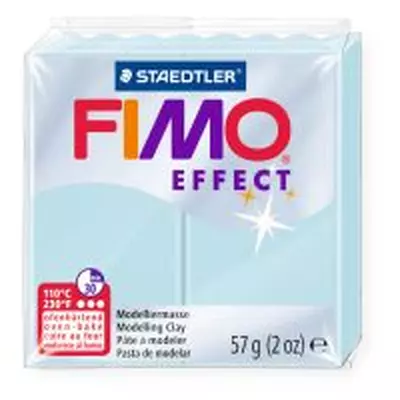 Полімерна глина Fimo Effect 57 г аквамаринова пастельна