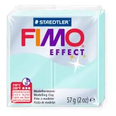 Полимерная глина Fimo Effect 57 г мятная пастельная