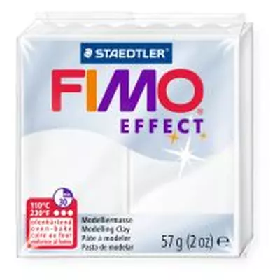 Полімерна глина Fimo Effect 57 г прозора