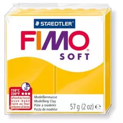 Полімерна глина Fimo Soft 57 г жовта