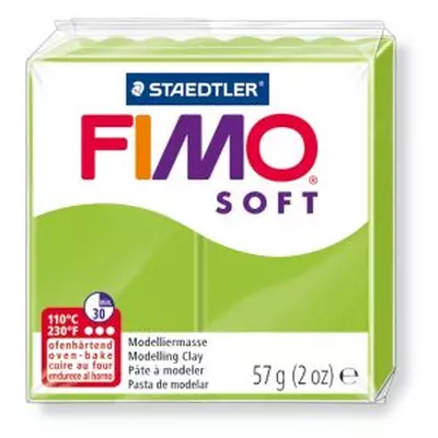 Полімерна глина Fimo Soft 57 г зелене яблуко