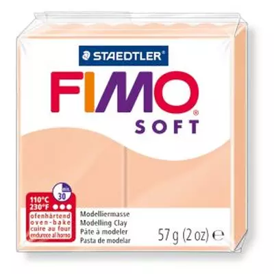 Полімерна глина Fimo Soft 57 г тілесна