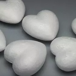 Серце з пінопласту 8,5 см