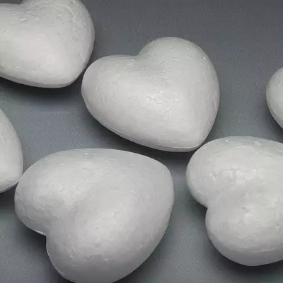 Серце з пінопласту 8,5 см