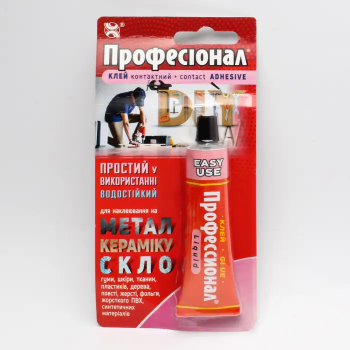 Клей Профессионал 35 мл для металла, керамики, фарфора купить по цене ...